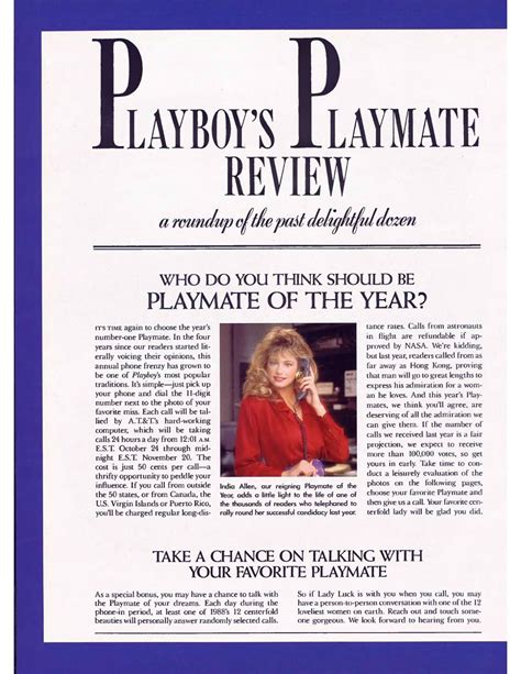 playboy 1988|1988 : OggleBooble